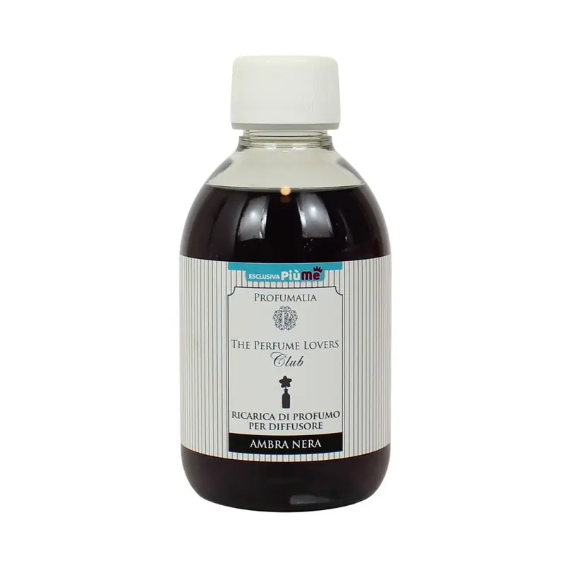 PROFUMALIA RICARICA LIQUIDA PER DIFFUSORE CON STELO DI ROSA FRAGRANZA AMBRA NERA 250 ML
