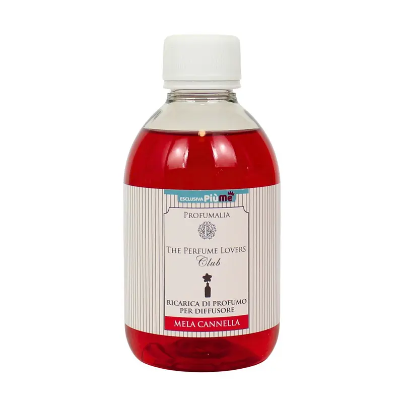 PROFUMALIA RICARICA LIQUIDA PER DIFFUSORE CON STELO DI ROSA FRAGRANZA MELA e CANNELLA 250 ML