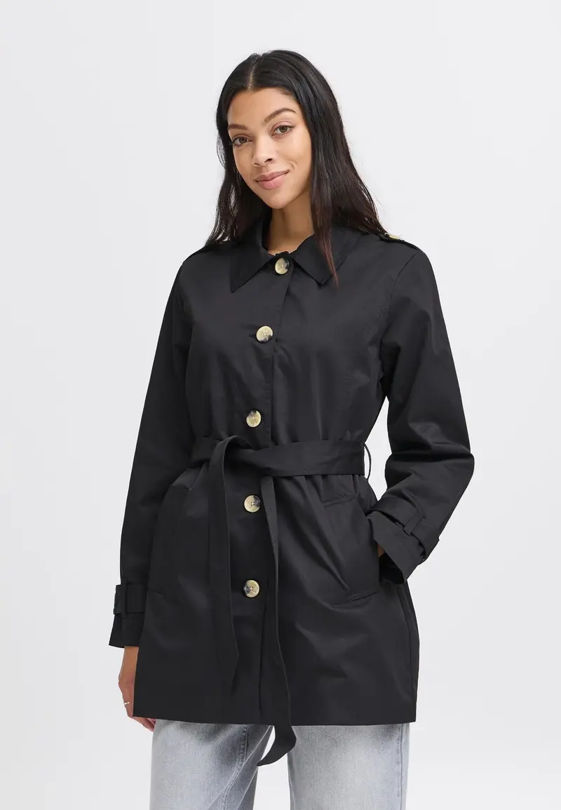 PROMO! BYoung - Trench Nero - tutte le taglie