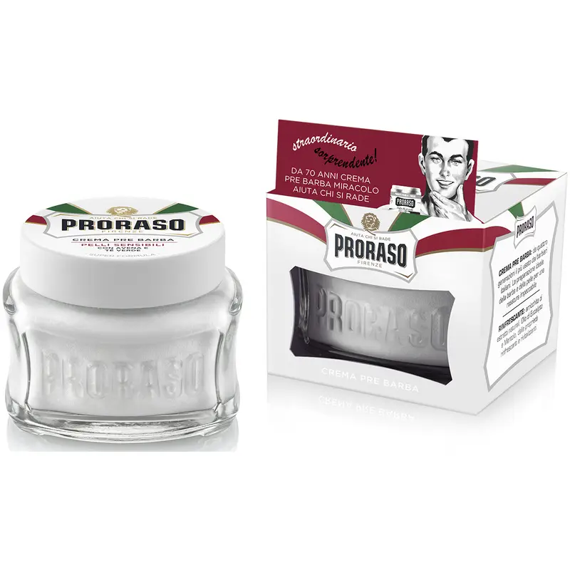 PRORASO CREMA PRE BARBA PELLI SENSIBILI VASO 100 ML