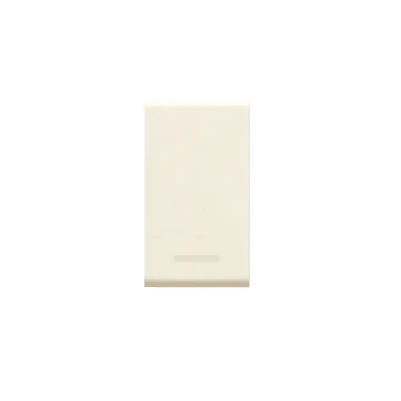 Pulsante AVE 45905 Serie Blanc 1P NA 10A - 1 Modulo Bianco