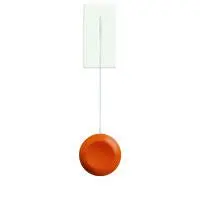 Pulsante BTicino HD4033 Serie Axolute 1P 10A Tirante Bianco - Controllo Emergenza