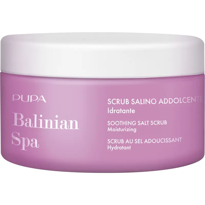 PUPA BALINIAN SPA SCRUB SALINO ADDOLCENTE IDRATANTE VASO 350 grammi