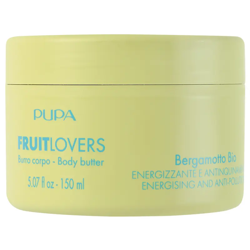 PUPA FRUIT LOVERS CREMA CORPO CREMA DI BURRO BERGAMOTTO 150 ML