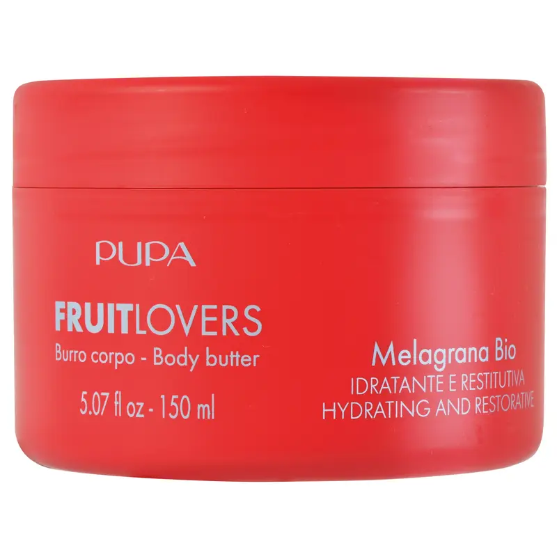 PUPA FRUIT LOVERS CREMA CORPO CREMA DI BURRO MELAGRANA 150 ML