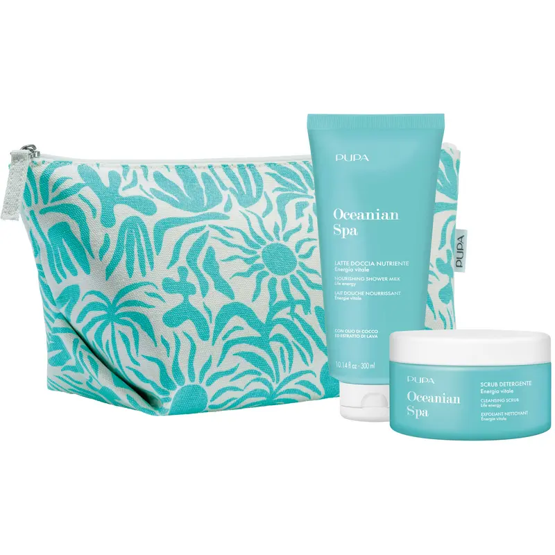 PUPA OCEANIAN SPA SCRUB DETERGENTE 250 ML + LATTE DOCCIA NUTRIENTE 300 ML