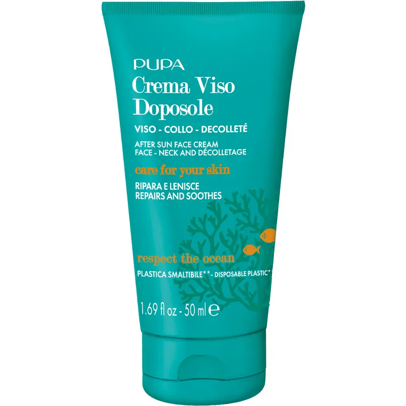 PUPA SOLARE CREMA VISO DOPOSOLE COLLO, DECOLLETE' TUBO 50 ML