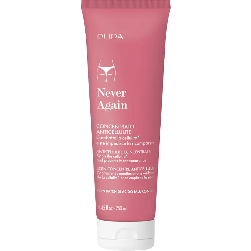 PUPA TRATTAMENTO CORPO NEVER AGAIN CONCENTRATO ANTICELLULITE 250 ML