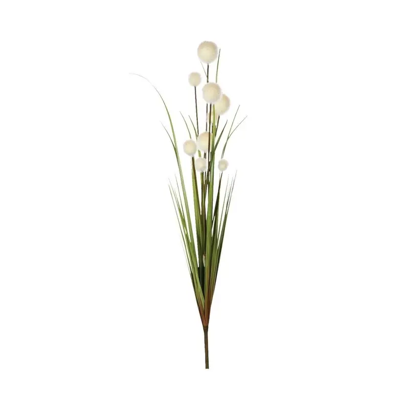 Ramo di canna con fiore artificiale tige bianco| Rohome