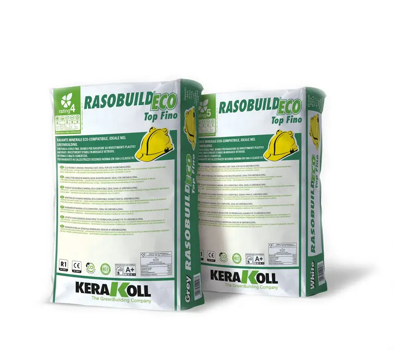 RASOBUILD ECO Top Fino Bianco Kg 25 - Kerakoll