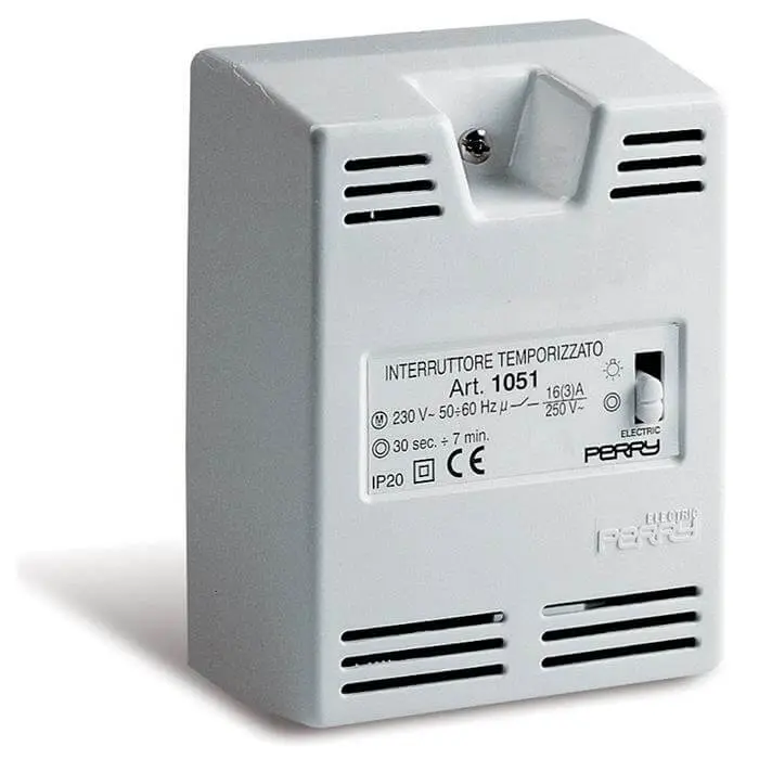 Relè Temporizzatore Perry 1051 – Luce Scale Automatica Professionale