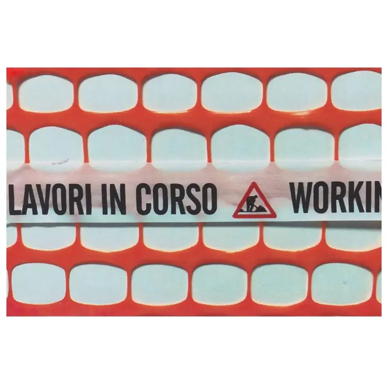 Rete Per Cantiere Mt.50 Redil Plus Fascia Lavori In Corso Col. Arancio H. Cm. 120 - 50 Mt