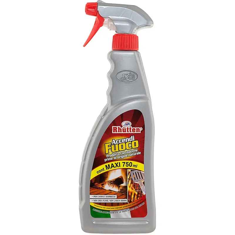 RHUTTEN ACCENDI FUOCO PER CAMINI e BARBECUE TRIGGER 750 ML