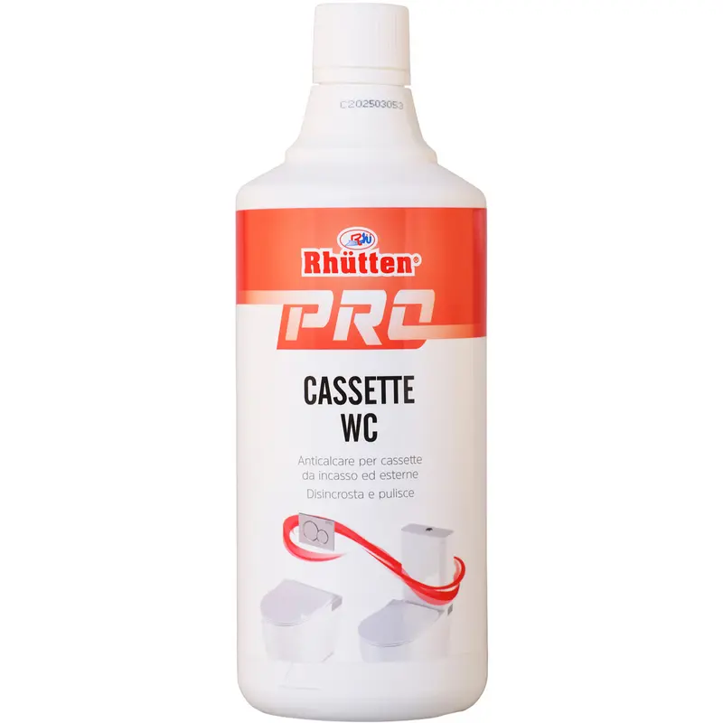 RHUTTEN PRO CASSETTE WC ESTERNE ANTICALCARE LIQUIDO 1000 ML