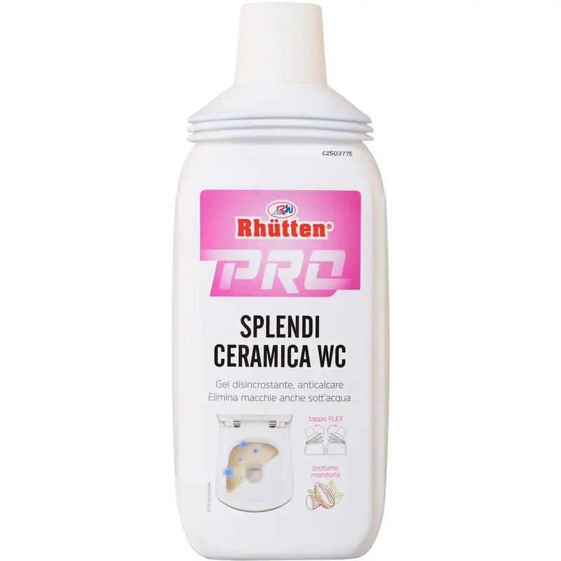 RHUTTEN PRO SPLENDI CERAMICA WC GEL DISINCROSTANTE ANTICALCARE 750 ML