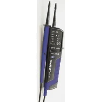 Rilevatore Tensione Puntale ASITA AS770 1000V AC/DC - LED Acustico IP64 Impermeabile Professionale