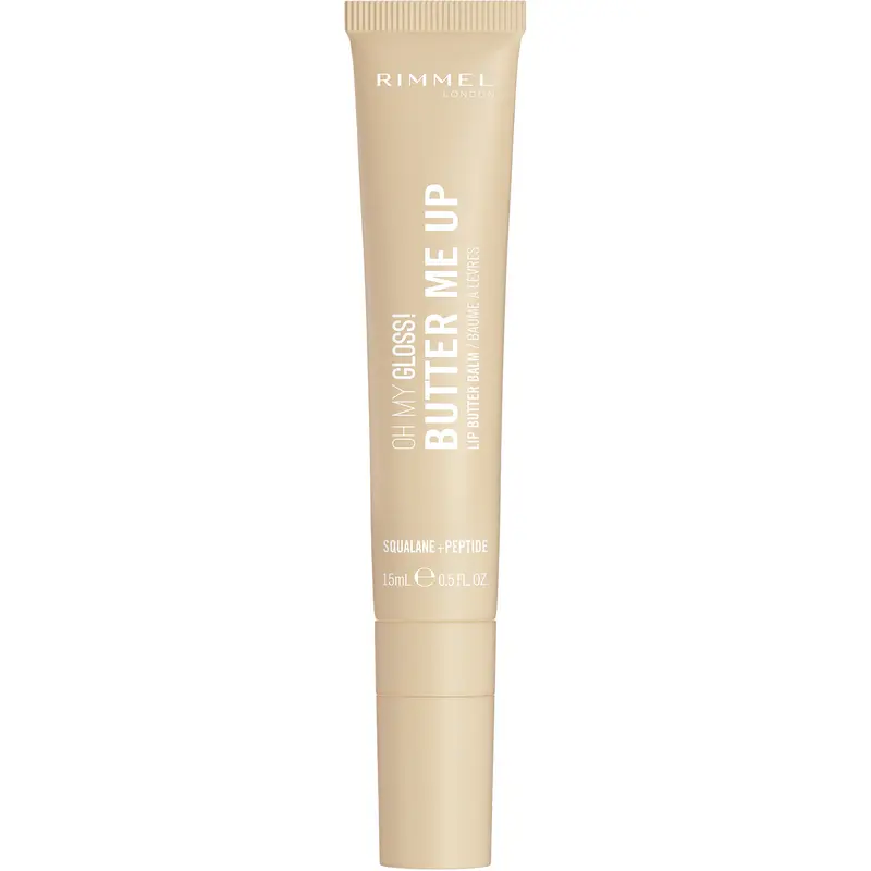 RIMMEL BALSAMO LABBRA OH MY GLOSS BUTTER ME UP 00 VANILLA FROST