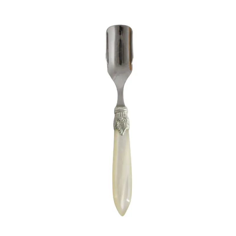 Rivadossi Laura Cucchiaino Formaggio Argentato Avorio 16 cm