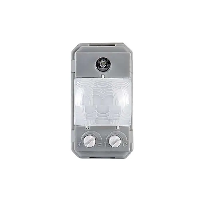 Rivelatore di Movimento Perry RM030B da Incasso – Sensore PIR a Infrarossi 1 Modulo Bianco