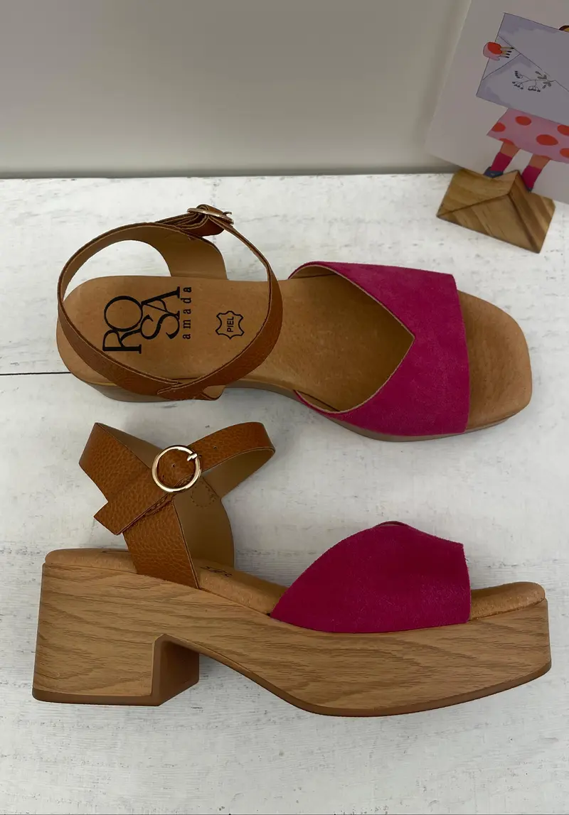 Rosa Amada - Sandalo plateau Fucsia - 37-39