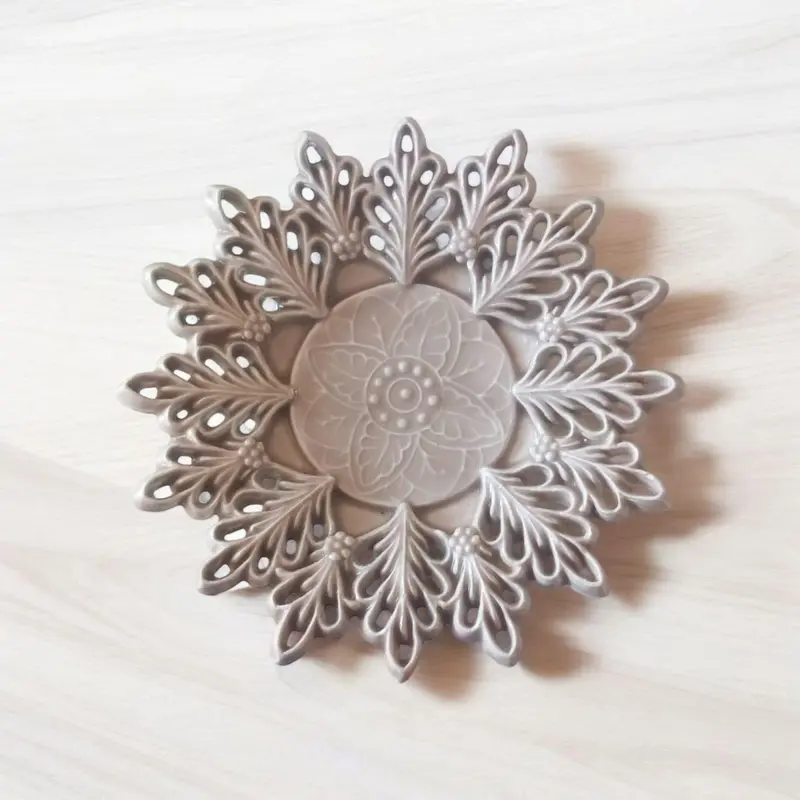 Rosa Ceramiche Centro Ceramica Tortora Ø 15 cm