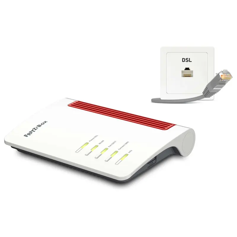 Router Adsl2/Vdsl2 Fritz Box 7530 Ax International Wireless 6 1800 Mbps (20002944)
