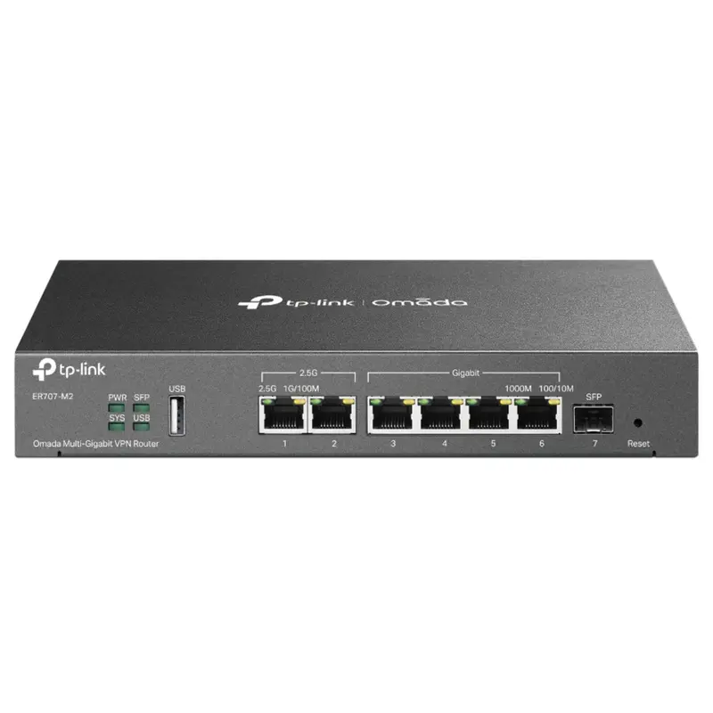 Router Vpn Omada Multi-Gigabit 1P 2.5G Rj45 Wan 1P 2.5 Rj45 Wan/Lan