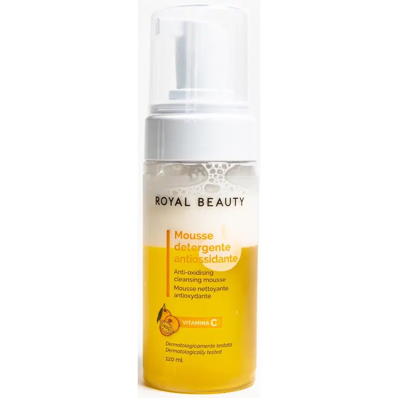 ROYAL BEAUTY MOUSSE DETERGENTE ANTIOSSIDANTE VITAMINA C 120 ML