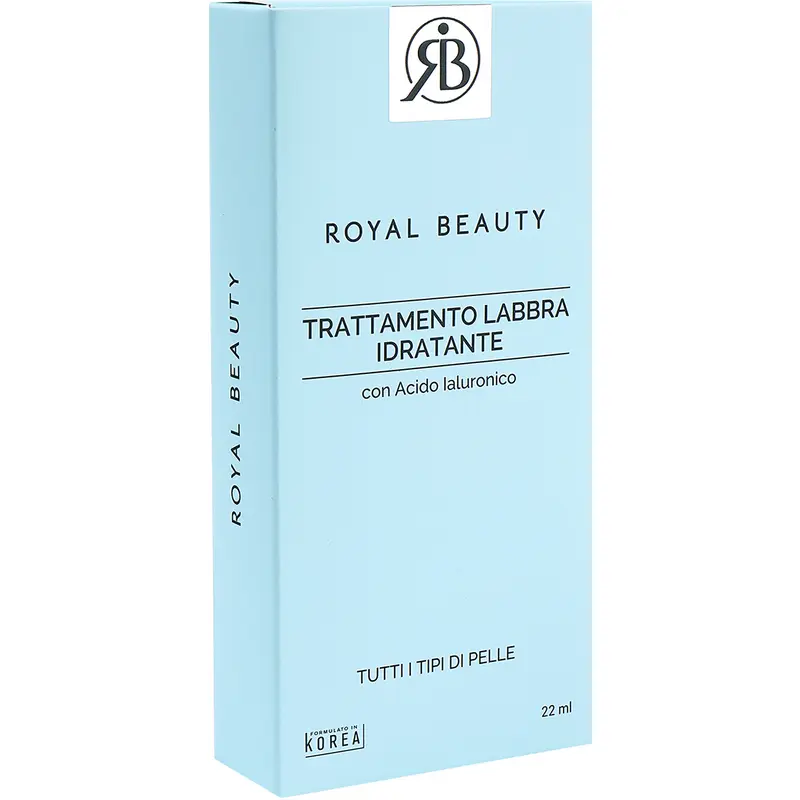 ROYAL BEAUTY TRATTAMENTO LABBRA IDRATANTE CON ACIDO IALURONICO PER TUTTI I TIPI DI PELLE 22 ML