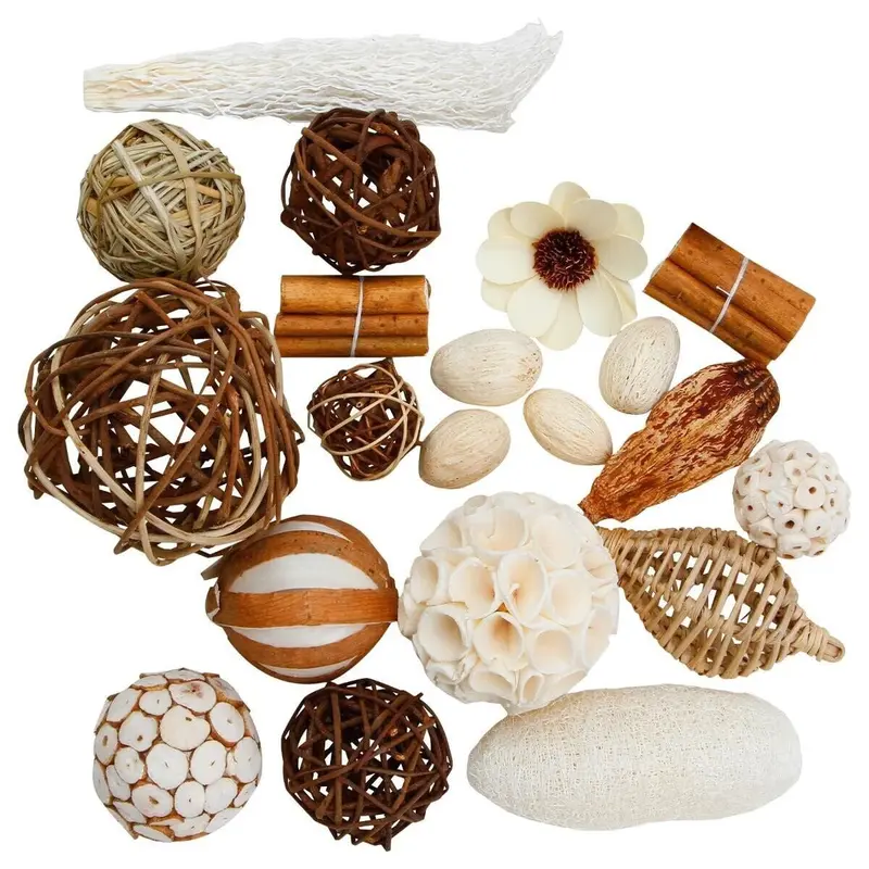 Sacchetto decorativo con piante essiccate | Rohome