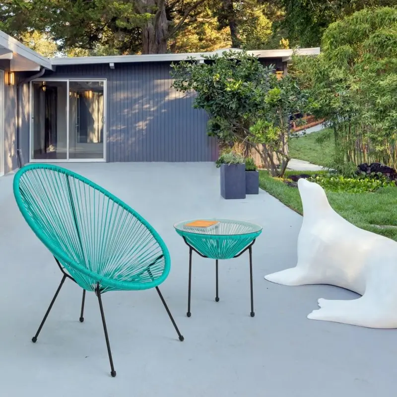 Salottino Outdoor Azzurro - Verde Acqua | Rohome