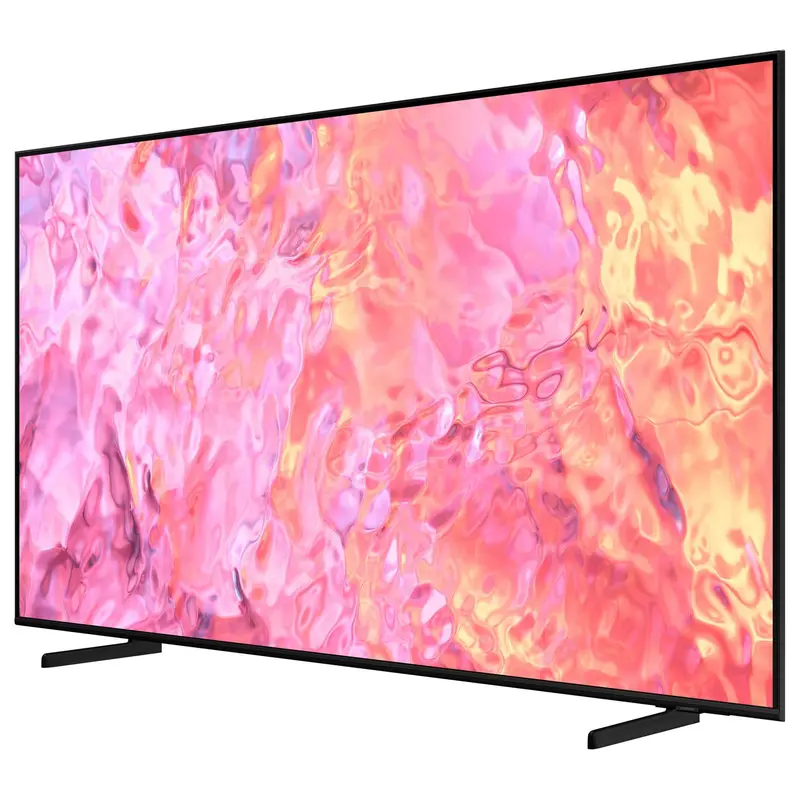 Samsung Series 6 TV QE85Q60CAUXZT QLED 4K, Smart TV 85" Processore Quantum 4K Lite, OTS Lite, Black 2023