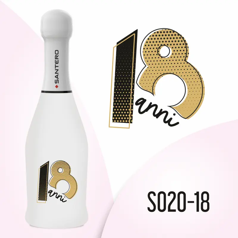 Santero Numeri Oro 0,20 lt 18 Anni