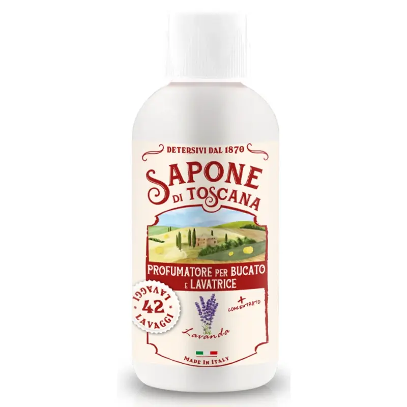 SAPONE DI TOSCANA PROFUMATORE PER BUCATO E LAVATRICE LAVANDA 42 LAVAGGI 250 ML