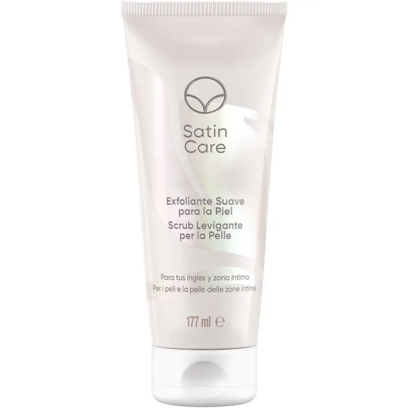 SATIN CARE SCRUB LEVIGIGANTE PER PELI E PELLE ZONA INTIMA TUBO 177 ML