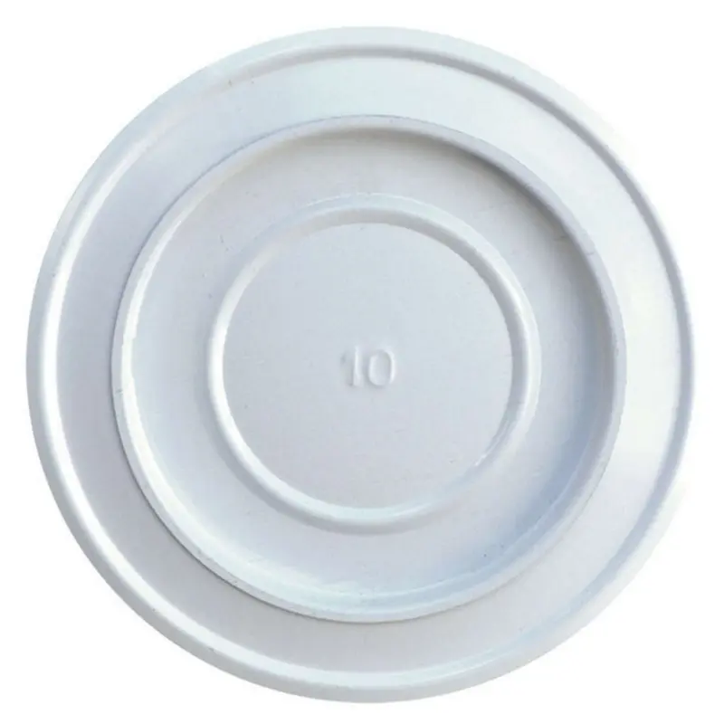 Save Rosone Da Parete Per Stufa A Legna Porcellanato Classic Col. Bianco Ø Cm. 12
