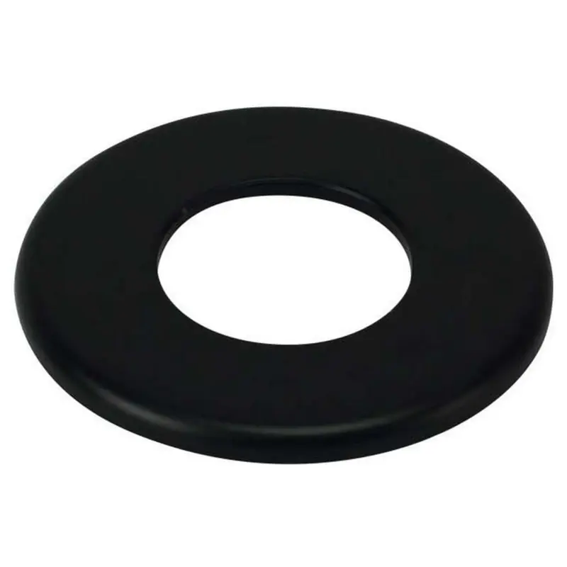Save Rosone Da Parete Per Tubi Stufa A Pellet Light Col. Nero Opaco Ø Cm. 8