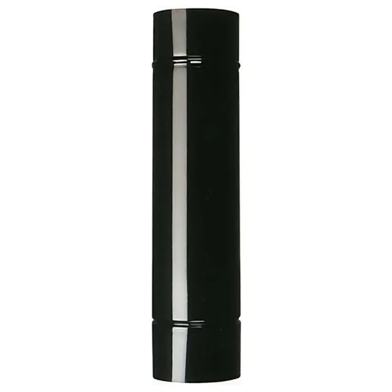 Save Tubo Per Stufa A Legna Porcellanato Classic Col. Nero Ø Cm. 15X 50 - 6 Pz