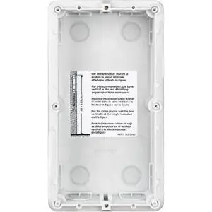 Scatola da Incasso 2 Moduli BTicino Terraneo 350020 - Plastica Resistente