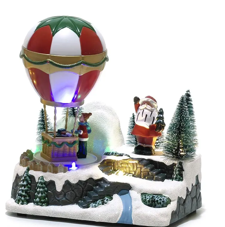 Scenografia Villaggio di Natale Babbo Natale | Rohome