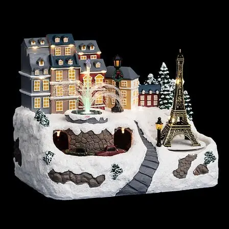 Scenografia Villaggio di Natale Torre Eiffel | Rohome