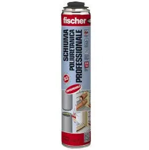 Schiuma Poliuretanica Fischer 9292 750ml Autoestinguente – Professionale Alta Resa