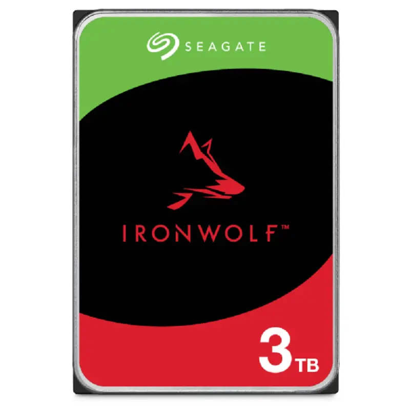 Seagate IronWolf ST3000VN006 disco rigido interno 3 TB 5400 Giri/min 256 MB 3.5" Serial ATA III