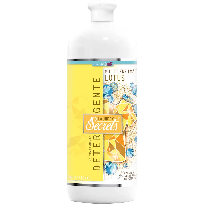 SECRETS LAUNDRY DETERGENTE BUCATO MULTIENZIMATICO LOTUS 1 LT 40 TRATTAMENTI