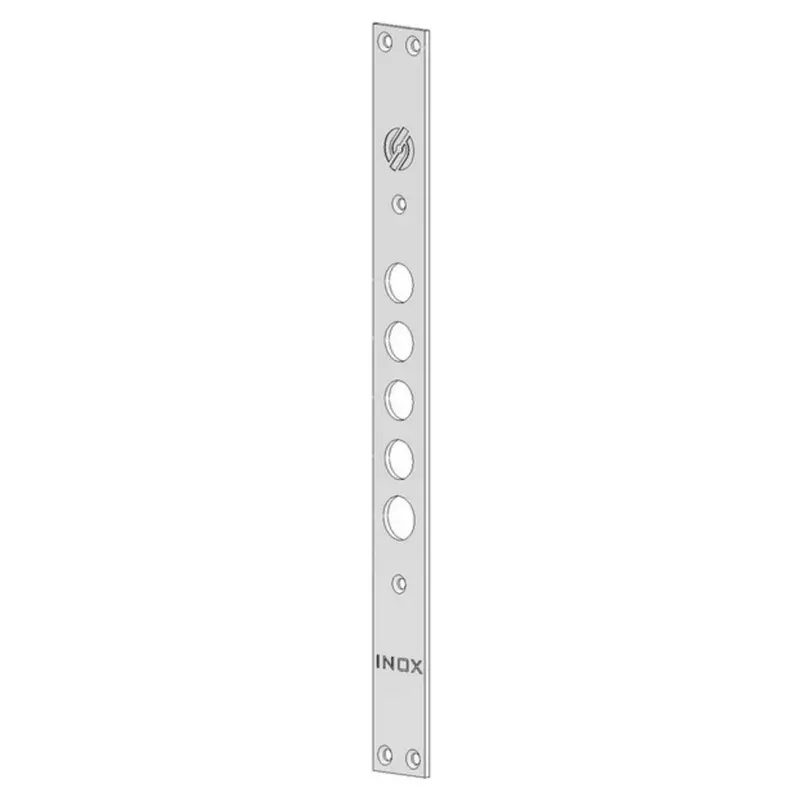 Securemme Frontale Per Serrature Per Porte Blindate Interasse Mm. 37