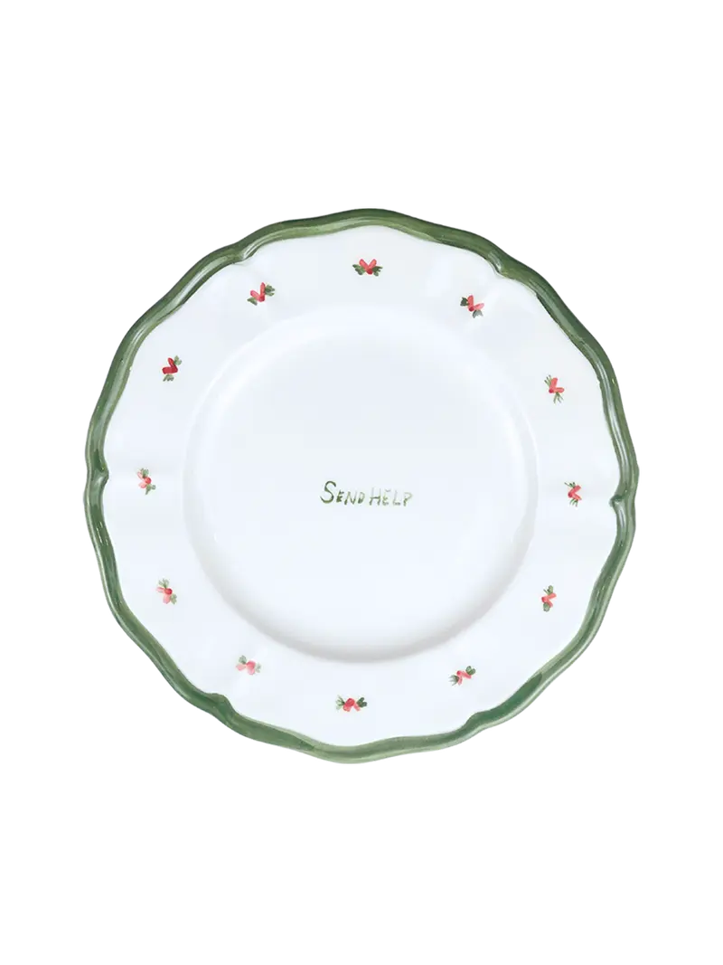 “Send Help” Plate