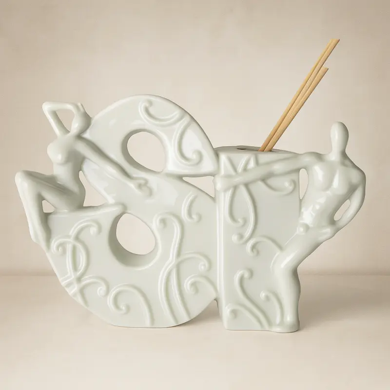 Ser Diffusore Fashion Porcellana 12×17×4 cm