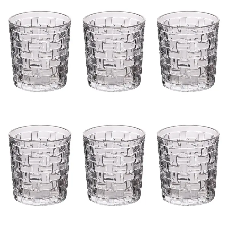 Set 6 bicchieri acqua cottage trasparenti | rohome