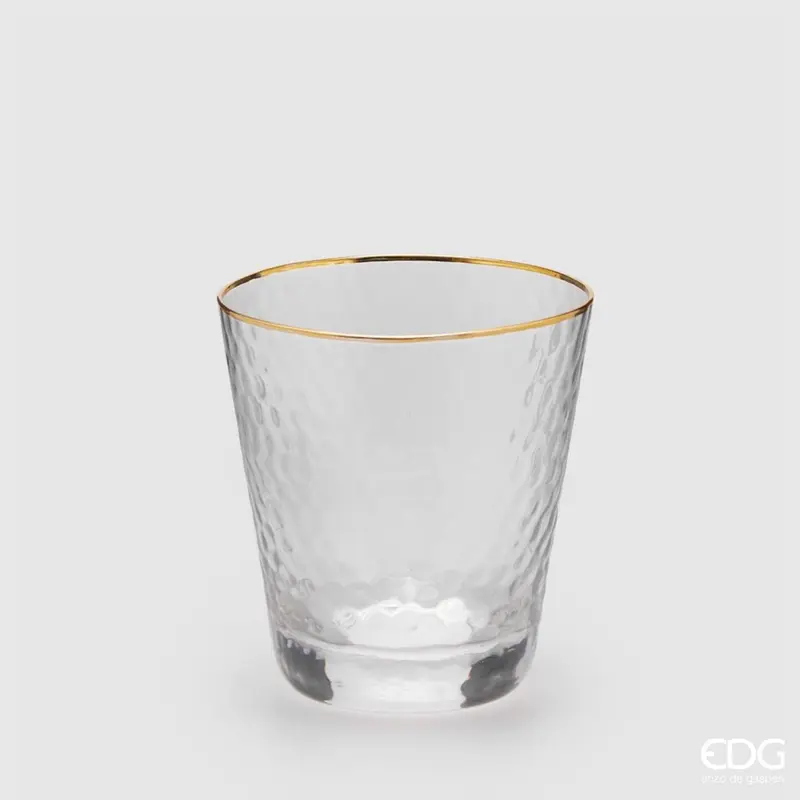 Set 6 Bicchieri acqua EDG Goldrim 350ml | Rohome
