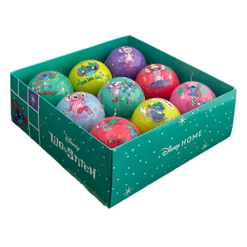 Set 9 Palline di Natale Lilo & Stitch  Disney  | Rohome
